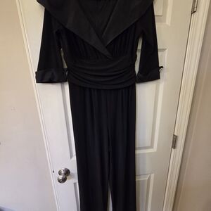 Jessica Howard Elegant Black Jumpsuit